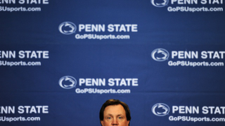 Illustration for article titled Penn State Football Press Conferences Are No Longer Brought To You By Sherwin-Williams